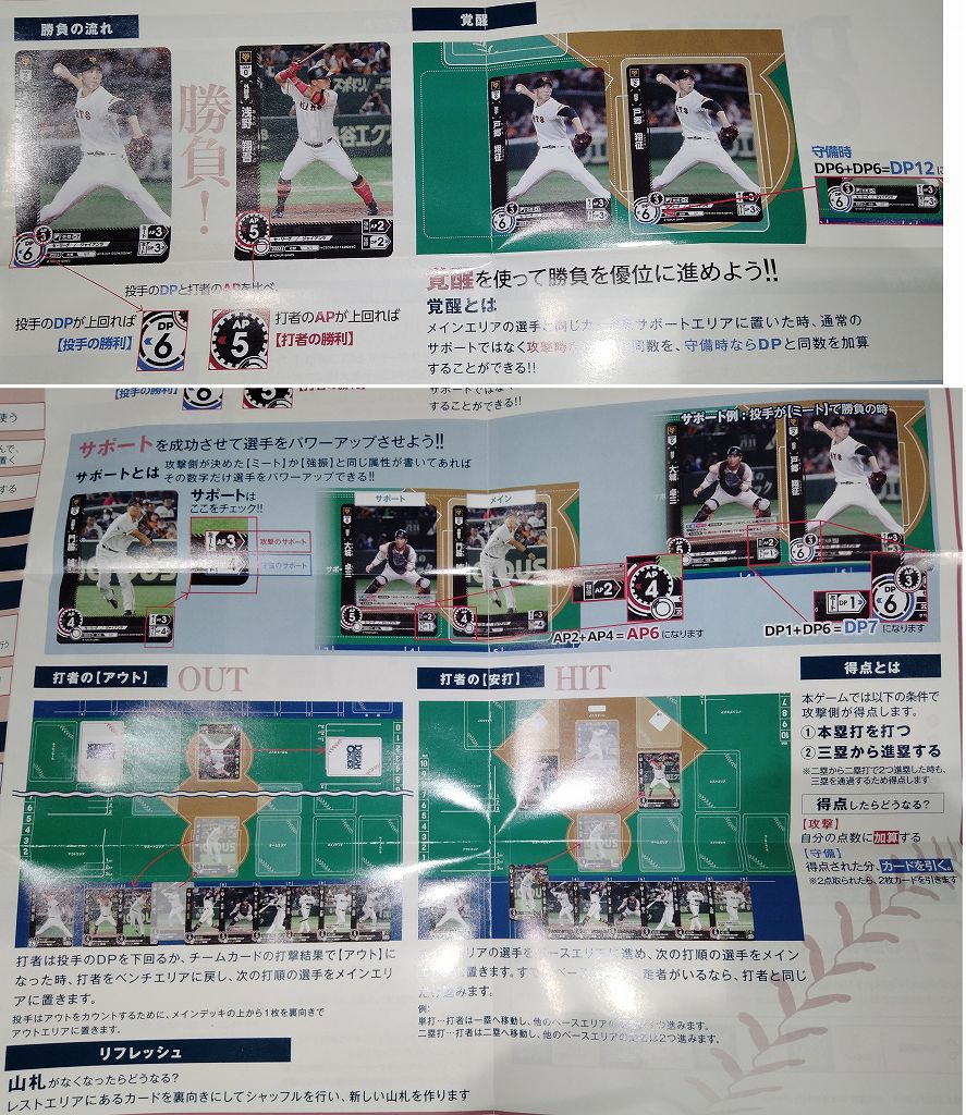プロ野球カードゲーム ドリームオーダー セリーグ/パリーグ vol.1 第1 
