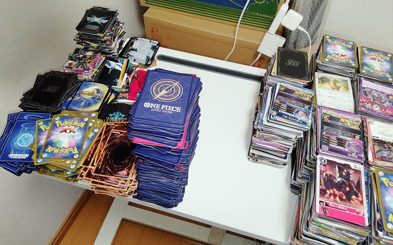 トレカ大量　約6000枚　まとめ売り　人気ジャンル多数 開封レポートヤフオクで6000枚の大量カード詰め合わせ買ってみた